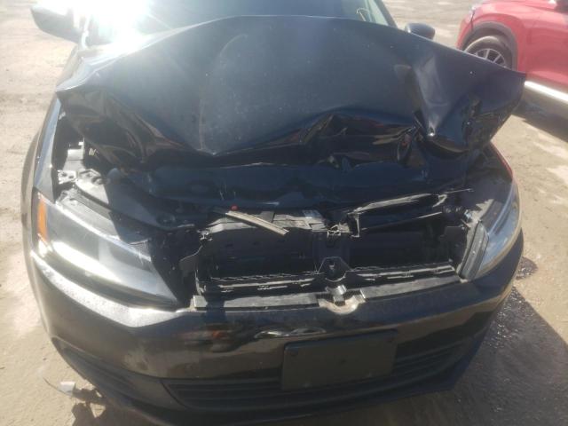 3VW2K7AJ6CM320781 - 2012 VOLKSWAGEN JETTA BASE BLACK photo 9