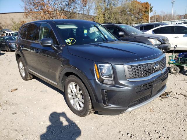 5XYP2DHCXLG037005 - 2020 KIA TELLURIDE BLACK photo 1