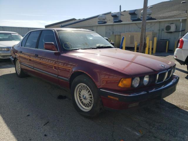 WBAGC8314KDC74306 - 1989 BMW 750 IL MAROON photo 1