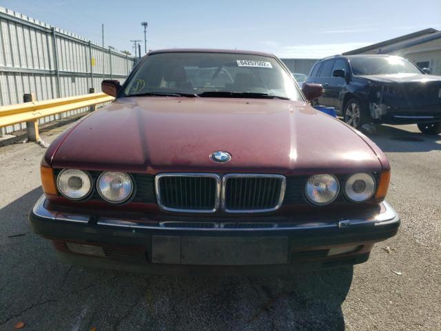 WBAGC8314KDC74306 - 1989 BMW 750 IL MAROON photo 9