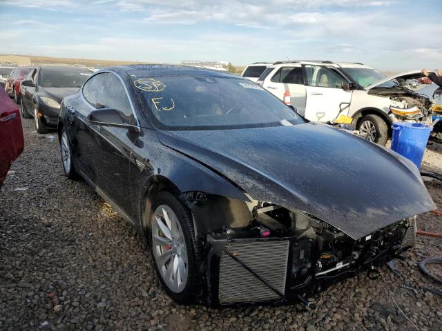 5YJSA1E46GF129363 - 2016 TESLA MODEL S Negro foto 1