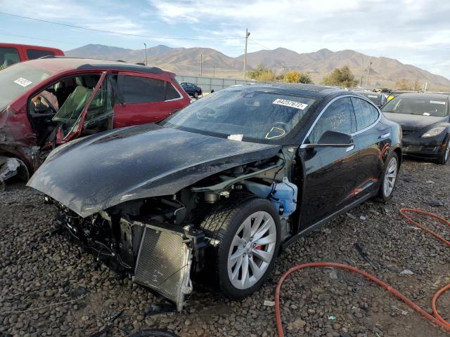 5YJSA1E46GF129363 - 2016 TESLA MODEL S Negro foto 2