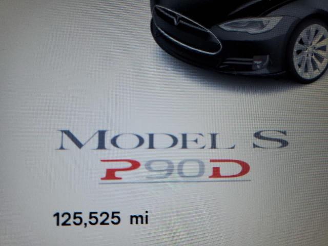5YJSA1E46GF129363 - 2016 TESLA MODEL S Negro foto 8