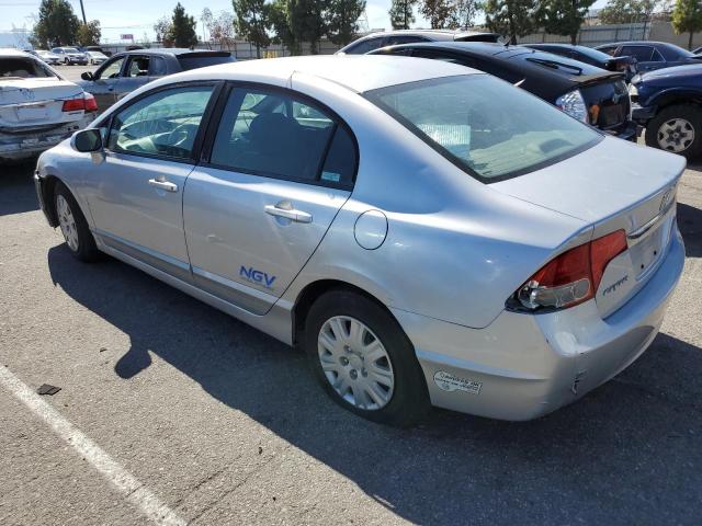 19XFA4F5XBE000258 - 2011 HONDA CIVIC GX SILVER photo 2