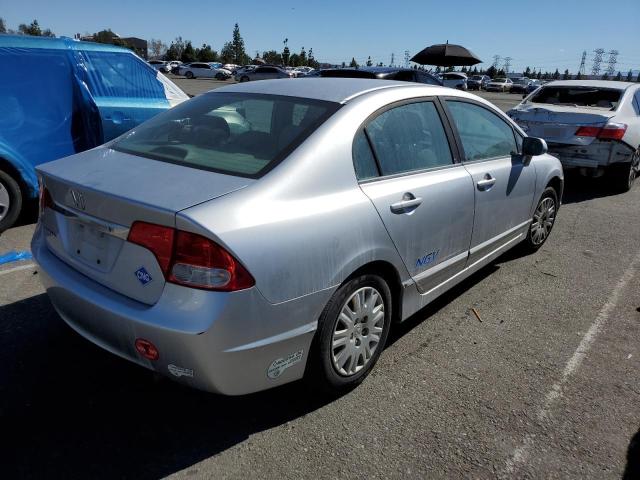 19XFA4F5XBE000258 - 2011 HONDA CIVIC GX SILVER photo 3