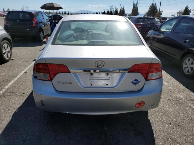 19XFA4F5XBE000258 - 2011 HONDA CIVIC GX SILVER photo 6