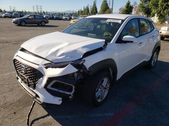 KM8K12AA7MU714291 - 2021 HYUNDAI KONA SE WHITE photo 2