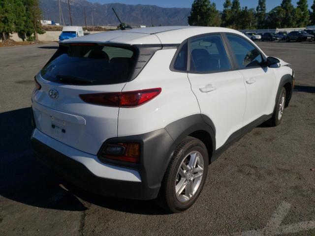 KM8K12AA7MU714291 - 2021 HYUNDAI KONA SE WHITE photo 4