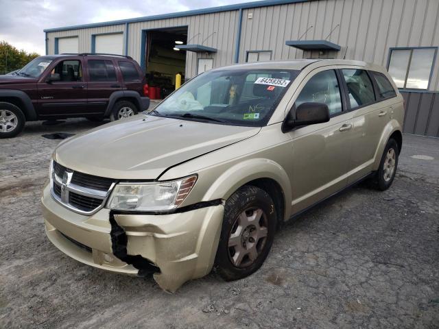 3D4PG4FBXAT116422 - 2010 DODGE JOURNEY SE GOLD photo 2