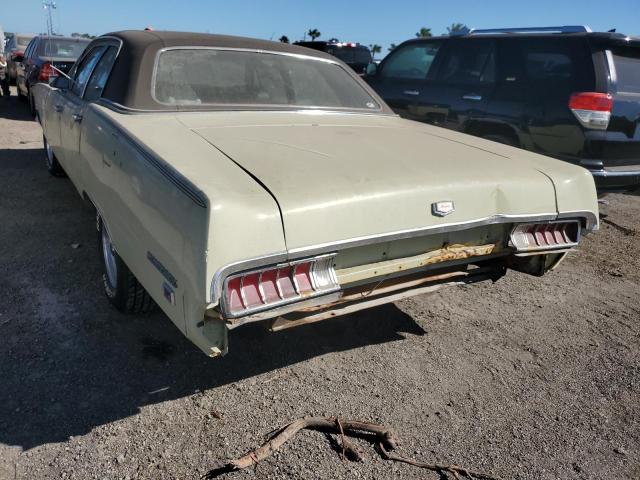 9Z44Y612391 - 1969 MERCURY MONTEREY YELLOW photo 3