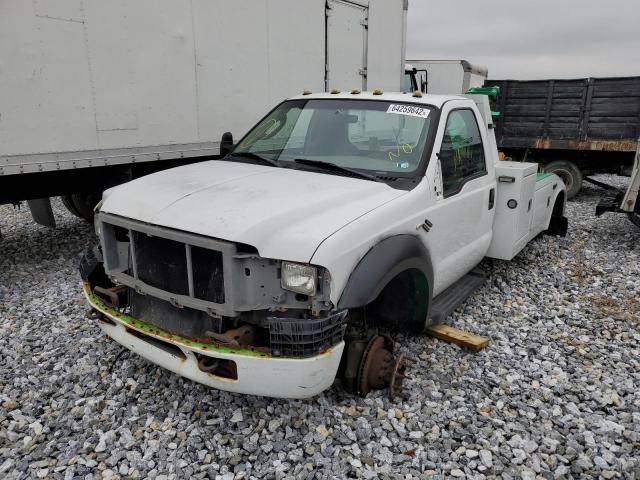 1FDXF47P67EA64379 - 2007 FORD F450 SUPER WHITE photo 2