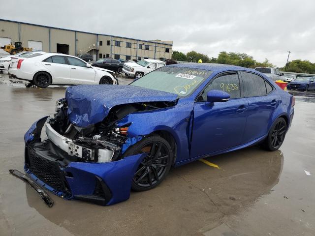 JTHBA1D25H5049506 - 2017 LEXUS IS 200T BLUE photo 2