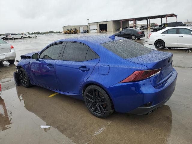 JTHBA1D25H5049506 - 2017 LEXUS IS 200T BLUE photo 3