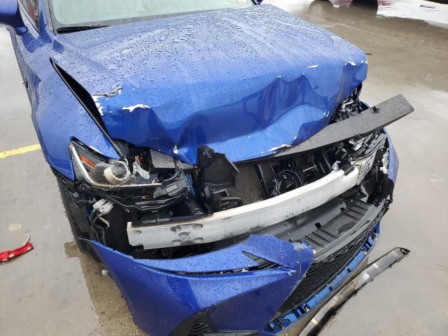 JTHBA1D25H5049506 - 2017 LEXUS IS 200T BLUE photo 9