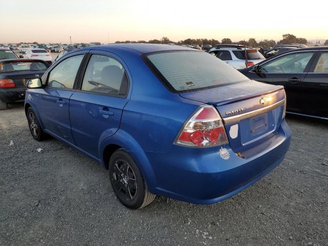 KL1TD5DE9AB125757 - 2010 CHEVROLET AVEO LS 蓝色 照片 3
