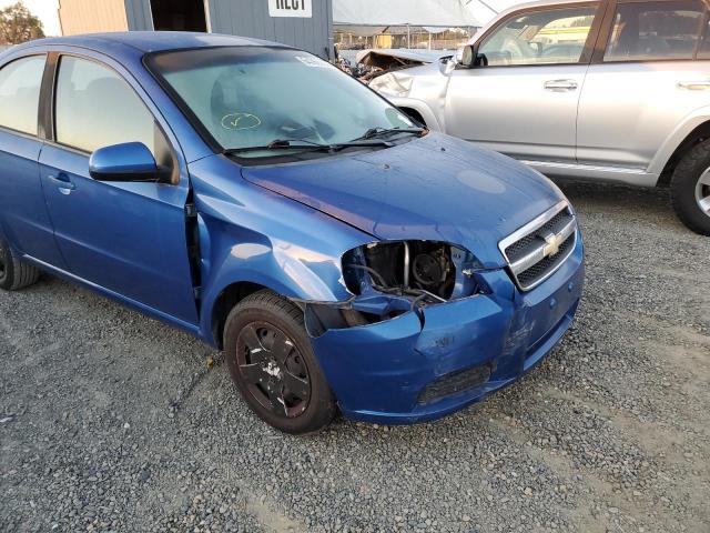 KL1TD5DE9AB125757 - 2010 CHEVROLET AVEO LS 蓝色 照片 9