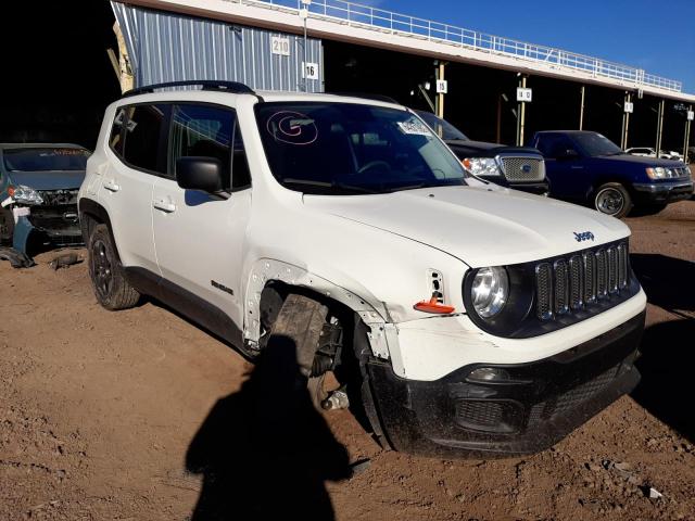 ZACCJAAT7GPE37829 - 2016 JEEP RENEGADE S WHITE photo 1