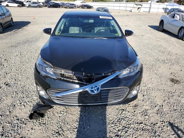 4T1BD1EB7FU040697 - 2015 TOYOTA AVALON HYB BLACK photo 9