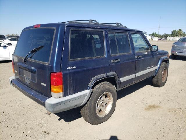 1J4FF48SXYL171185 - 2000 JEEP CHEROKEE S BLUE photo 4