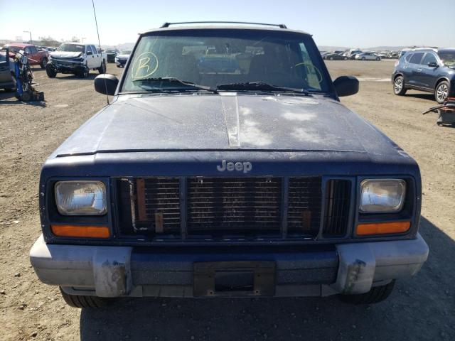 1J4FF48SXYL171185 - 2000 JEEP CHEROKEE S BLUE photo 9