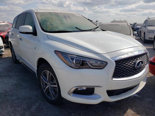 5N1DL0MN8KC504260 - 2019 INFINITI QX60 LUXE WHITE photo 1