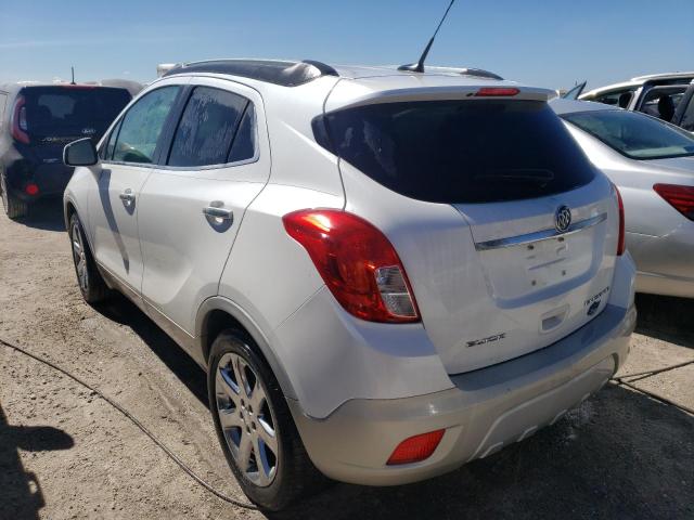 KL4CJBSBXDB128996 - 2013 BUICK ENCORE CON WHITE photo 3