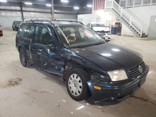 WVWRR61J84W141778 - 2004 VOLKSWAGEN JETTA BLUE photo 1