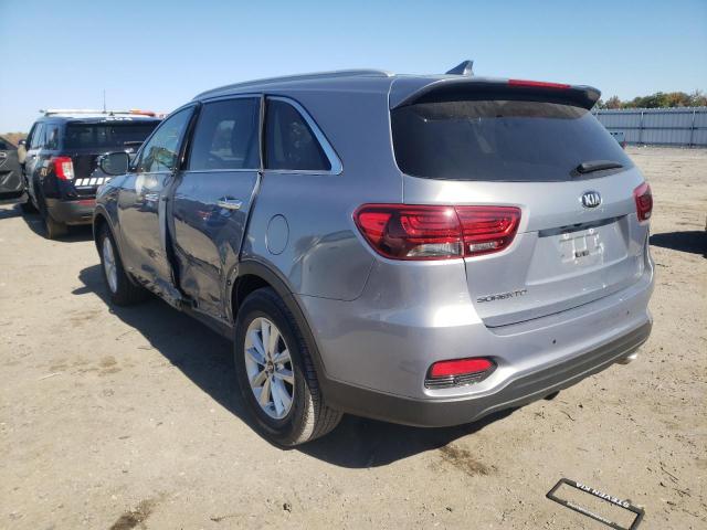 5XYPGDA33KG603127 - 2019 KIA SORENTO L SILVER photo 3