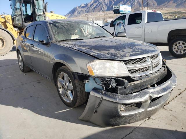 1B3BD2FGXBN591460 - 2011 DODGE AVENGER LU GRAY photo 1