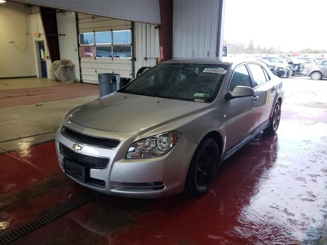 1G1ZH57B18F166145 - 2008 CHEVROLET MALIBU 1LT ვერცხლისფერი ფოტო 2