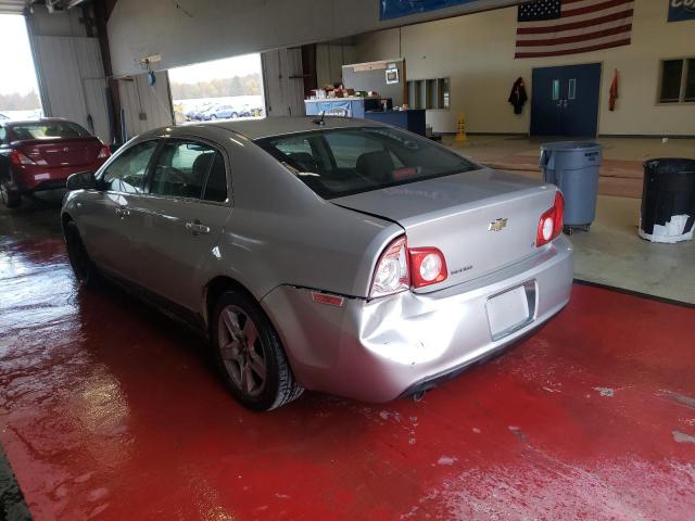 1G1ZH57B18F166145 - 2008 CHEVROLET MALIBU 1LT ვერცხლისფერი ფოტო 3