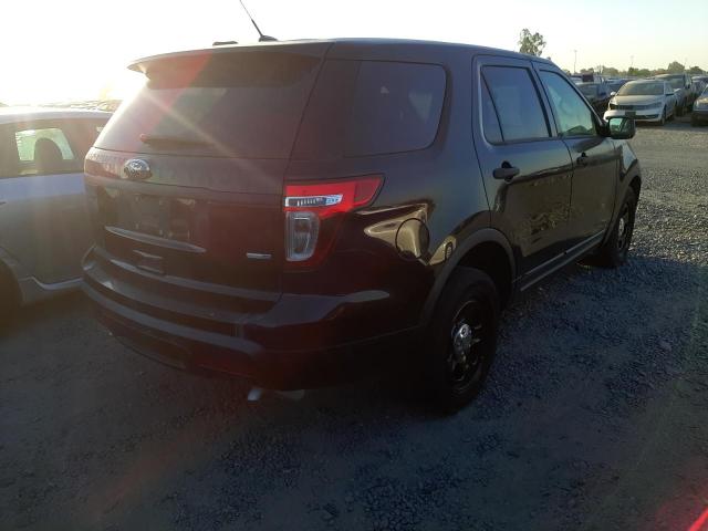 1FM5K8AR2FGB68455 - 2015 FORD EXPLORER P TWO TONE photo 4