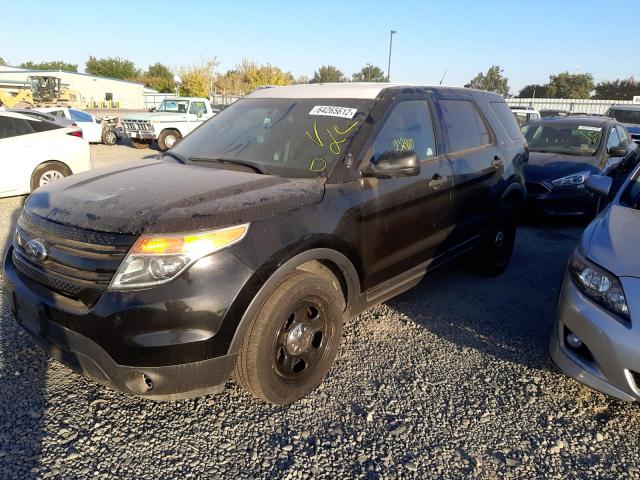 1FM5K8AR2FGB68455 - 2015 FORD EXPLORER P TWO TONE photo 9