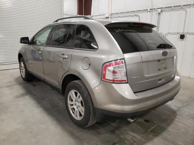 2FMDK48C48BA55638 - 2008 FORD EDGE SILVER photo 3