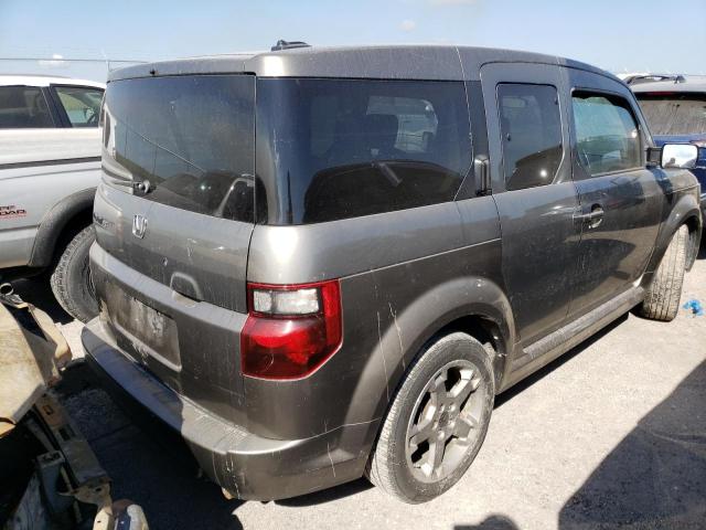 5J6YH18967L001399 - 2007 HONDA ELEMENT SC GRAY photo 4