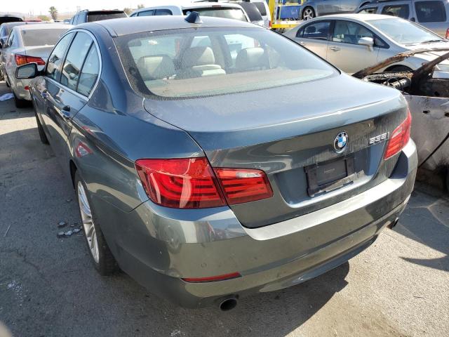 WBAFR7C55CC810885 - 2012 BMW 5 SERIES GRAY photo 3