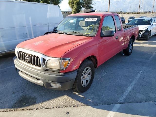 5TEVL52N01Z736134 - 2001 TOYOTA TACOMA XTR RED photo 2