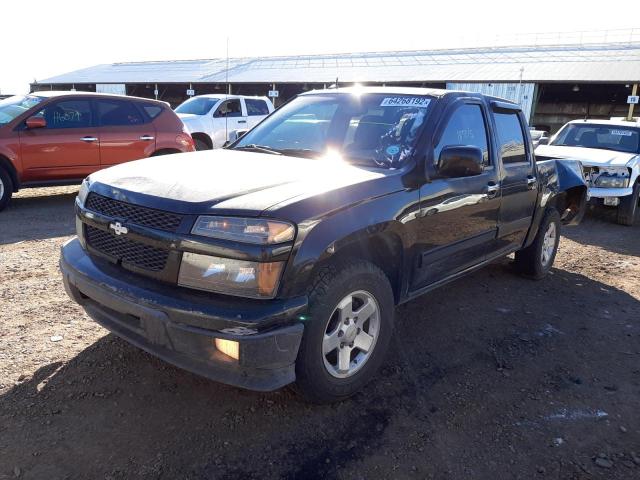 1GCDSCF94B8136025 - 2011 CHEVROLET COLORADO L BLACK photo 2