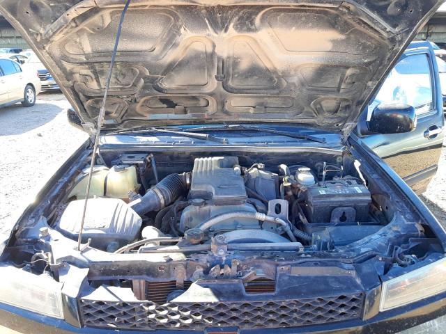 1GCDSCF94B8136025 - 2011 CHEVROLET COLORADO L BLACK photo 7