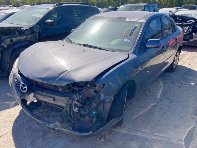 JM1BK12F651261676 - 2005 MAZDA 3 I SILVER photo 2