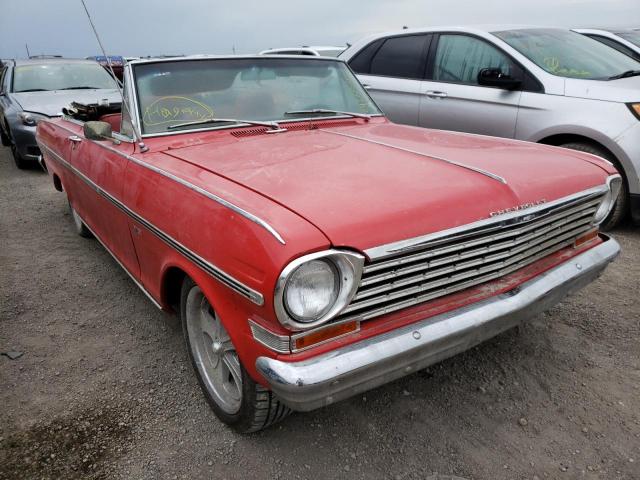 30467W101241 - 1963 CHEVROLET CHEVY NOVA RED photo 1