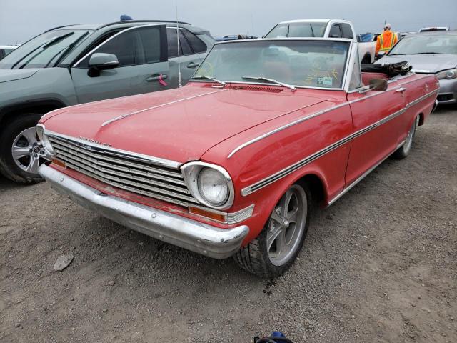 30467W101241 - 1963 CHEVROLET CHEVY NOVA RED photo 2