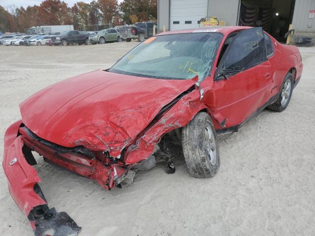 2G1WW12E429211565 - 2002 CHEVROLET MONTE CARL 红色 照片 2