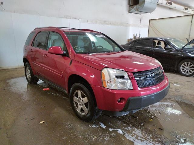 2CNDL73F566120020 - 2006 CHEVROLET EQUINOX LT BURGUNDY photo 1