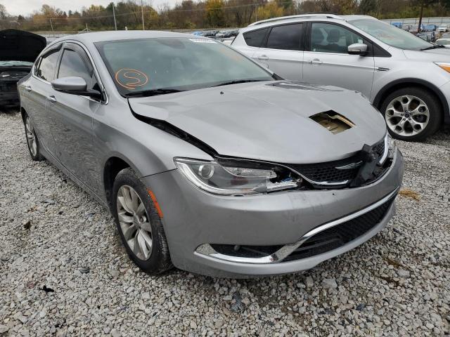 1C3CCCCB5FN539216 - 2015 CHRYSLER 200 C SILVER photo 1