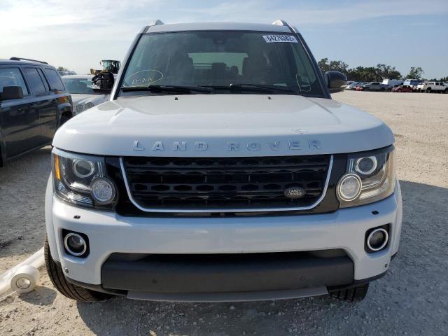 SALAK2V69GA828763 - 2016 LAND ROVER LR4 HSE LU WHITE photo 5
