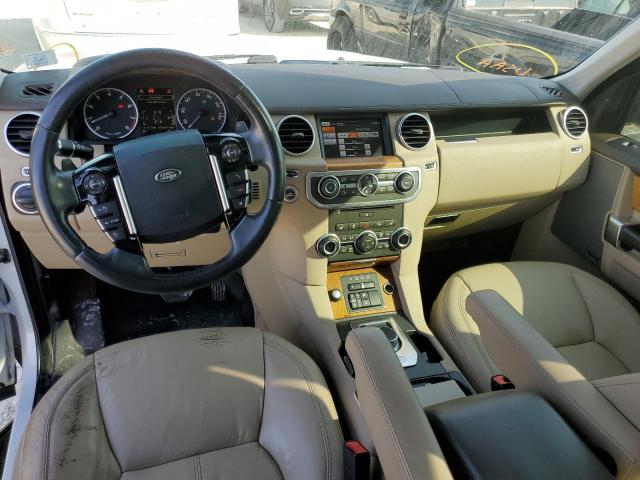 SALAK2V69GA828763 - 2016 LAND ROVER LR4 HSE LU WHITE photo 8