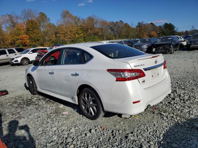 3N1AB7AP6FY334540 - 2015 NISSAN SENTRA S WHITE photo 3