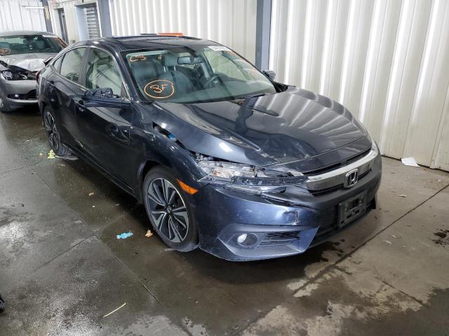 JHMFC1F7XJX034529 - 2018 HONDA CIVIC EXL Mavi foto 1