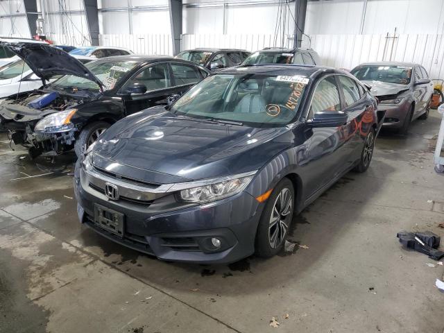 JHMFC1F7XJX034529 - 2018 HONDA CIVIC EXL Mavi foto 2